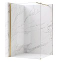 ŚCIANKA PRYSZNICOWA FLEXI 110 cm TRANSPARENT 1/2
