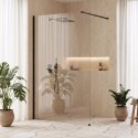 ŚCIANKA PRYSZNICOWA FLEXI 110 cm TRANSPARENT 1/2