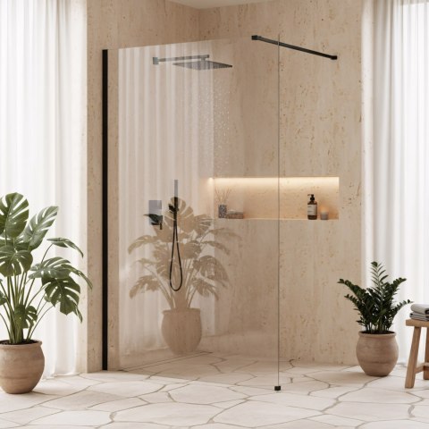 ŚCIANKA PRYSZNICOWA FLEXI 110 cm TRANSPARENT 1/2
