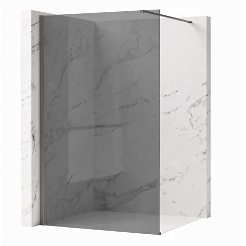 ŚCIANKA PRYSZNICOWA FLEXI 120 cm GREY 1/2