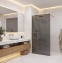 ŚCIANKA PRYSZNICOWA FLEXI 130 cm GREY 1/2