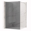 ŚCIANKA PRYSZNICOWA FLEXI 130 cm GREY 1/2