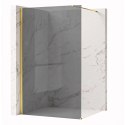 ŚCIANKA PRYSZNICOWA FLEXI 130 cm GREY 1/2