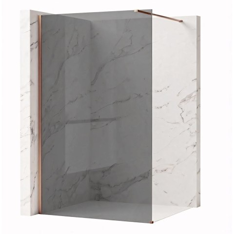 ŚCIANKA PRYSZNICOWA FLEXI 140 cm GREY 1/2