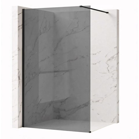 ŚCIANKA PRYSZNICOWA FLEXI 80 cm GREY 1/2