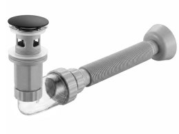 SYFON UMYWALKOWY FLOW CZARNY