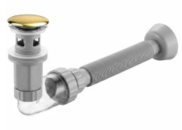 SYFON UMYWALKOWY FLOW ZŁOTY