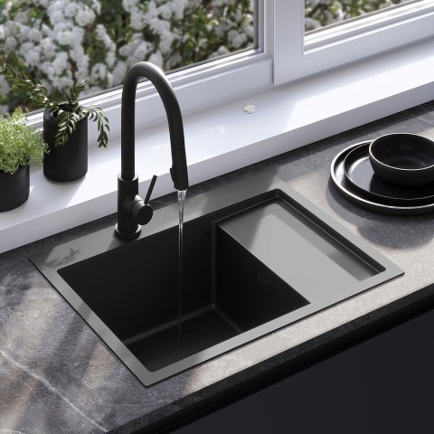 ZLEWOZMYWAK FIN BLACK