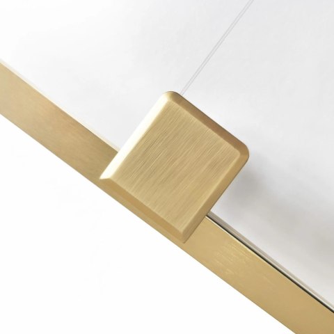 DRZWI PRYSZNICOWE MONTANA BRUSH GOLD 110