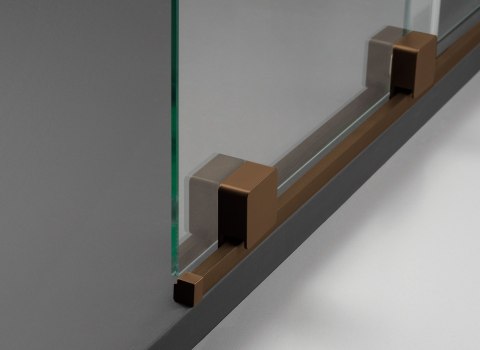 Ścianka prysznicowa walk-in 90 cm - przesuwna