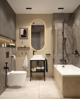 Zestaw WC podtynkowy 6 w 1