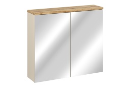 Dwudrzwiowa szafka z lustrem 80 cm, Bali Cashmere