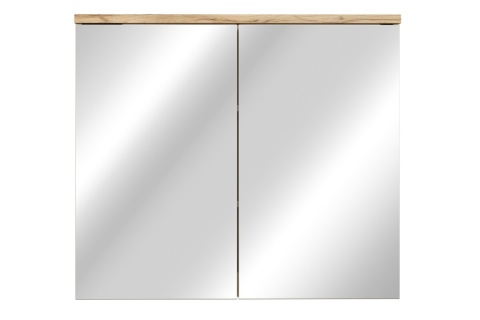 Dwudrzwiowa szafka z lustrem 80 cm, Bali Cashmere