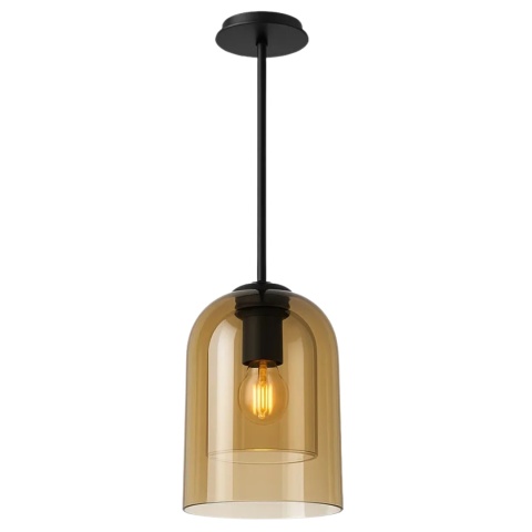 Lampa wisząca APP1704-1CP AMBER