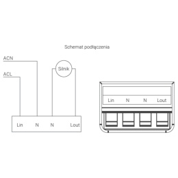 Regulator Obrotów Ferono FR-600 (600W) + puszka