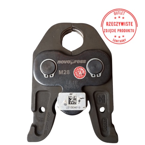 Szczęki zaciskowe d28 NOVOPRESS PB2 o profilu "M"