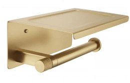 UCHWYT NA PAPIER Z PÓŁKĄ 39105A ORI BRUSH GOLD