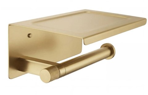 UCHWYT NA PAPIER Z PÓŁKĄ 39105A ORI BRUSH GOLD