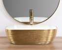 UMYWALKA BELINDA BRUSH GOLD/WHITE - NABLATOWA