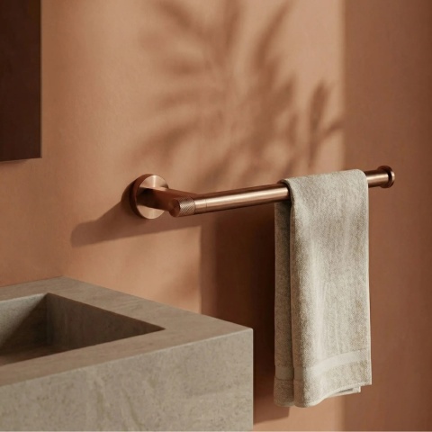 Wieszak na ręcznik REA ORI 39106 miedź szczotkowana