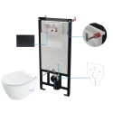 Zestaw WC Deante SILIA (miska, deska, stelaż, przycisk)