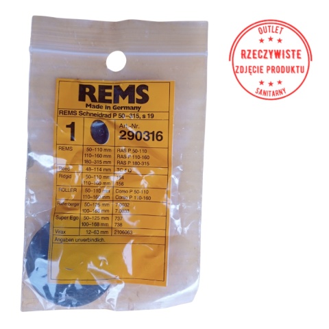 Kółko tnące REMS RAS P 50-315 S19