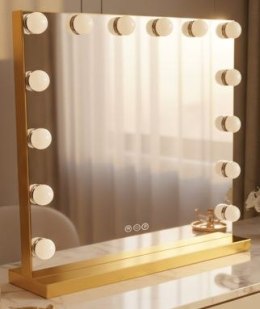 LUSTRO LED HOLLYWOOD S L.GOLD 58X45