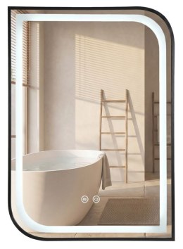 LUSTRO LED ZONE 80X60 BLACK