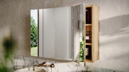 Szafka z Lustrem 80cm 3 Drzwi