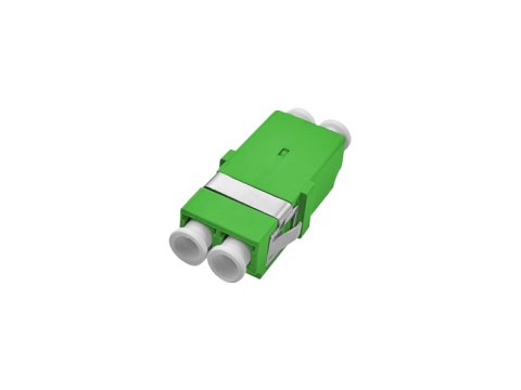 Adapter światłowodowy bezkołnierzowy jednomodowy SM LC/APC duplex ALANTEC