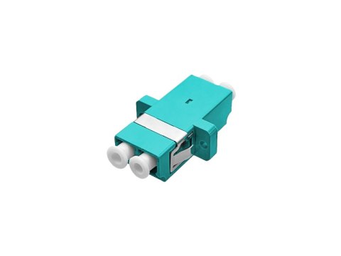 Adapter światłowodowy multimodowy OM3 LC duplex ALANTEC