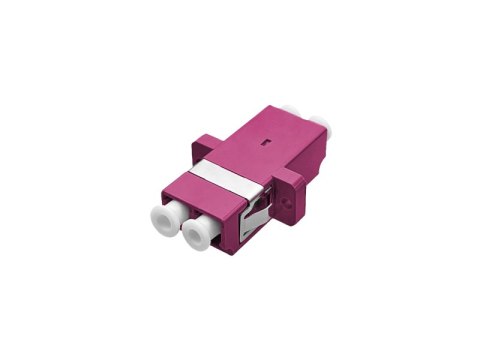 Adapter światłowodowy multimodowy OM4 LC duplex ALANTEC