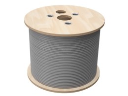 Kabel sterowniczy LiYCY 4x1.00 PVC Eca 500m szary ALANTEC