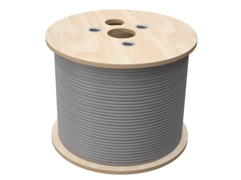 Kabel sterowniczy LiYCY 4x1.00 PVC Eca 500m szary ALANTEC