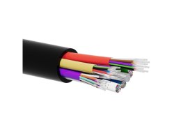 Kabel światłowodowy zewnętrzny do mikrokanalizacji Z-XOTktsd SM 24J 9/125 PE ALANTEC