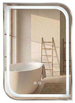 LUSTRO LED ZONE 70X50 BRUSH NICKLE