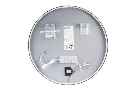Lustro LED w ramie