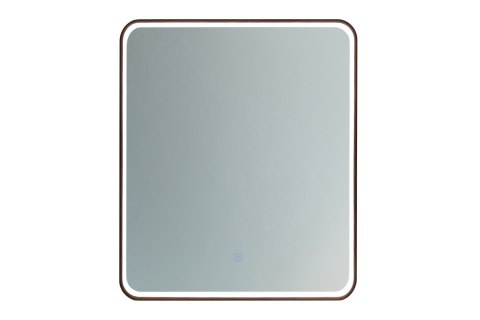 Lustro LED w ramie