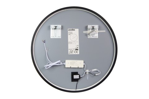 Lustro LED w ramie