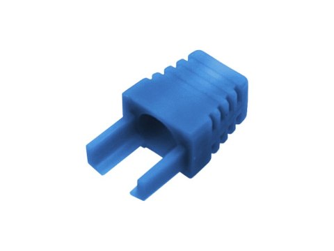 Osłonka wew. wtyku RJ45 niebieska (opakowanie 50 sztuk) ALANTEC