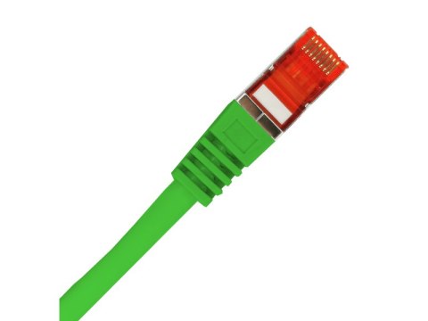 Patch-cord S/FTP kat.6A LSOH 2.0m zielony ALANTEC