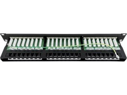 Patch panel STP kat.5e, 48 portów, IDC ALANTEC