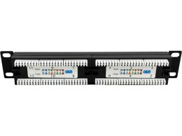 Patch panel UTP 12 portów LSA 10