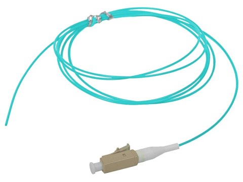 Pigtail MM OM3 1G 50/125 wtyk LC dł. 2 m "EASY STRIP" ALANTEC