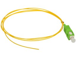 Pigtail SM 1J 9/125 (G.657.A1) wtyk SC/APC dł. 2 m 