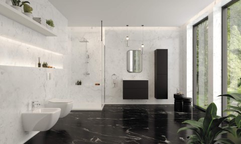 Miska WC wisząca bezkołnierzowa Miska WC wisząca bezkołnierzowa