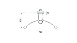 Lampa 5 Paradise 392252 Grey