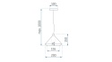 Lampa APP1005-1CP Black