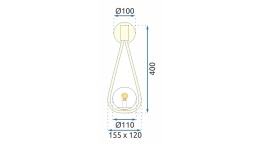 Lampa ścienna kinkiet APP603-1W