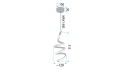 Lampa LHJ096-1CP Gold